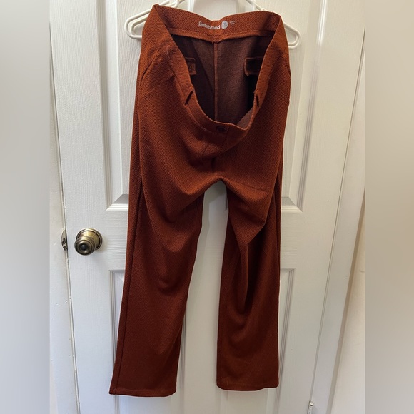 COPY - Betabrand Straight-Leg Dress Pant Yoga Pants (Brick) XXL - Picture 3 of 9